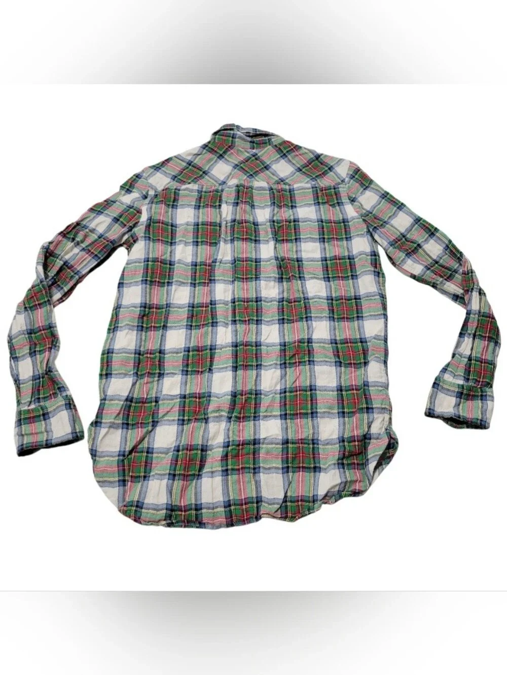 J.Crew Top Size 8 Tall J Crew Shirt 8T Long Sleeve Shirt Button Down Shirt Plaid